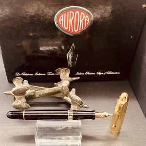 Aurora 88 BIG mod 801 Gold plated Cap Penna Stilografica