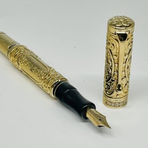 Aurora “Commemorazione 1997 Hong Kong” vermeil penna stilografica in edizione limitata