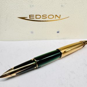 Penna stilografica Waterman Edson Emerald Green